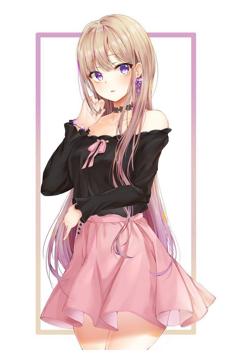 Hình Ảnh Anime Girl Dễ Thương Và Cá Tính.