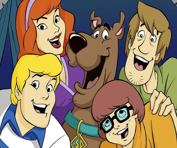 Hình Ảnh Nhóm Bạn Trong Phim Hoạt Hình Scooby Doo.