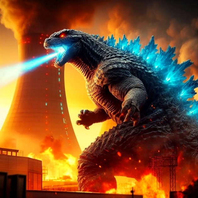 Hình Nền Quái Vật Godzilla Cho Điện Thoại 2K