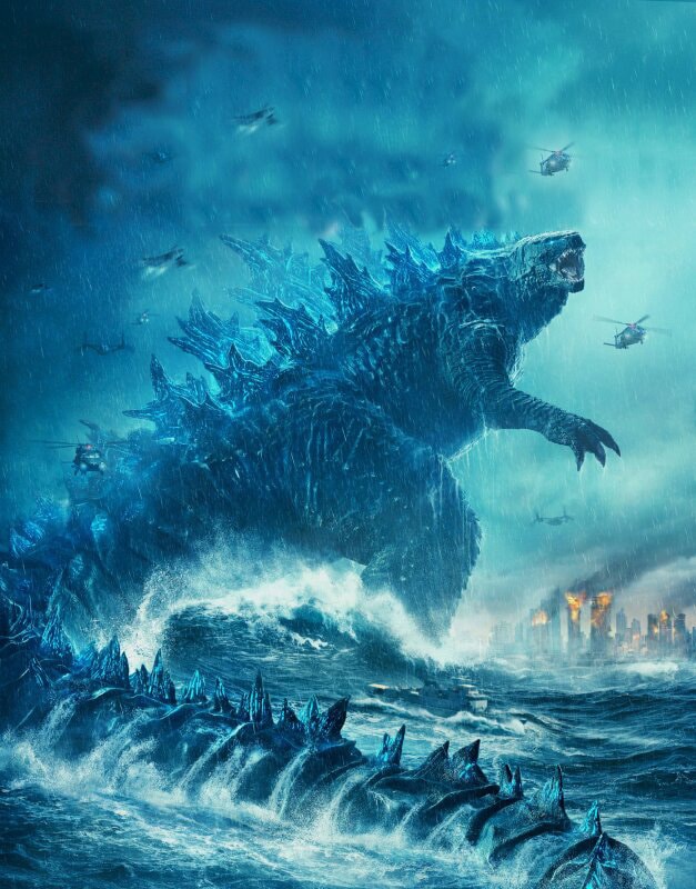 Hình Đẹp Của Quái Vật Khổng Lồ Godzilla Nổi Loạn.