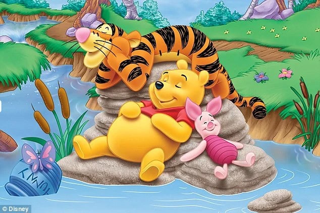 Hình Nền Gấu Pooh Hoạt Hình Cute, Dễ Thương